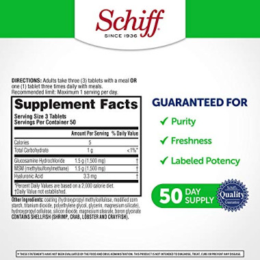 Schiff Glucosamine Plus MSM - B000PYN4Q8