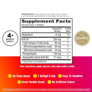 Schiff MegaRed Omega-3 Krill Oil - B01070FUDE