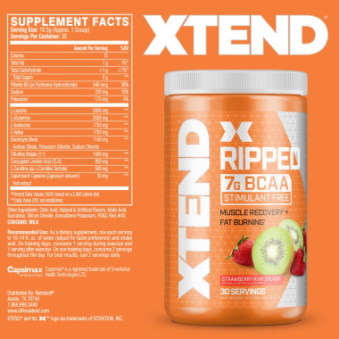 Scivation Xtend Ripped BCAAs - B075RGN1SB