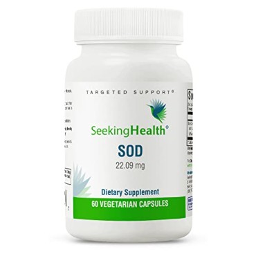 Seeking Health Superoxide Dismutase SOD 300 IU - B00GXOIO6E