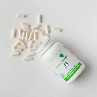 Seeking Health Superoxide Dismutase SOD 300 IU - B00GXOIO6E