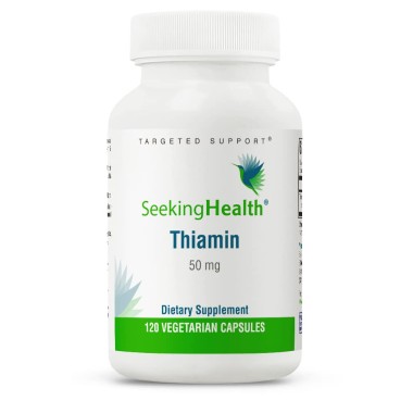 Seeking Health Vitamin B1 (Thiamin) Vegetarian Capsules - B00M0X6ISS