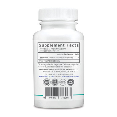 Senolyfe Fisetin 500 - B07VC331SC