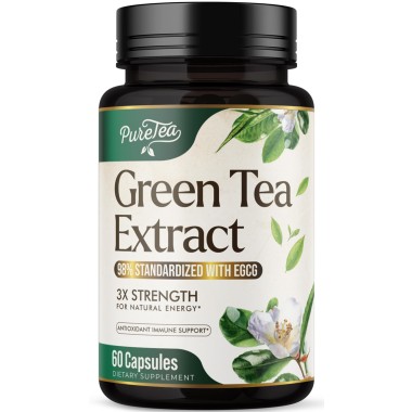 SilverOnyx Green Tea Extract 98% 1000mg with EGCG - B072WGGW2X