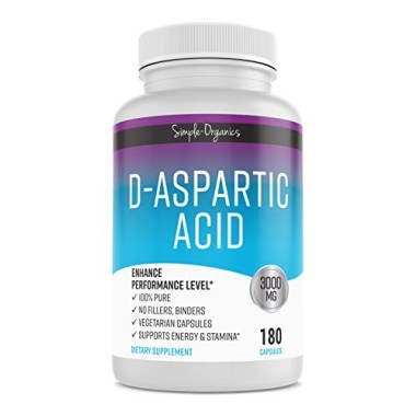 Simple-Organics D-Aspartic Acid Non-GMO - B07NZ7XXLW