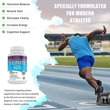 Simple-Organics D-Aspartic Acid Non-GMO - B07NZ7XXLW