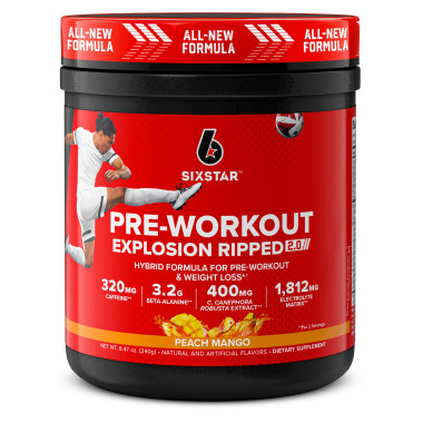 Six Star Pre-Workout Explosion Ripped - B01LZRV1CS