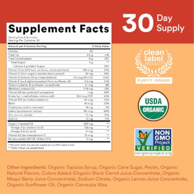 SmartyPants Organics Kids Complete - B079YXFCWT