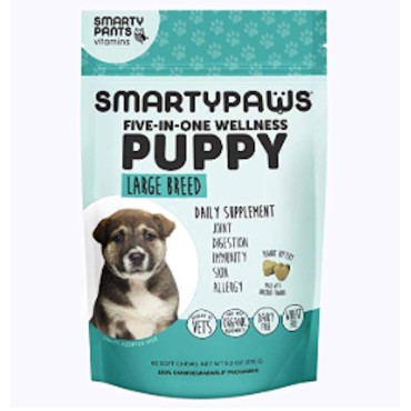 SmartyPants SmartyPaws Five-In-One Wellness Puppy Large Breed - B07C2M5JX6