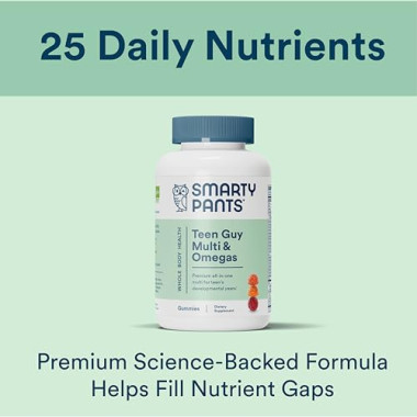 SmartyPants Teen Guy Complete Multivitamin - B0741FTPXD