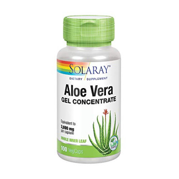 Solaray Aloe Vera Gel Concentrate - B00020HXZ8