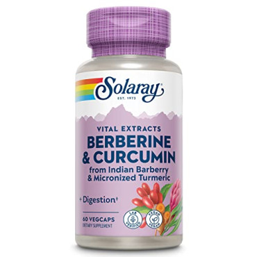 Solaray Berberine & Curcumin Root Extracts - B01BACOUCA