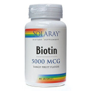 Solaray Biotin Tangy Fruit Flavor - B00014IEGW