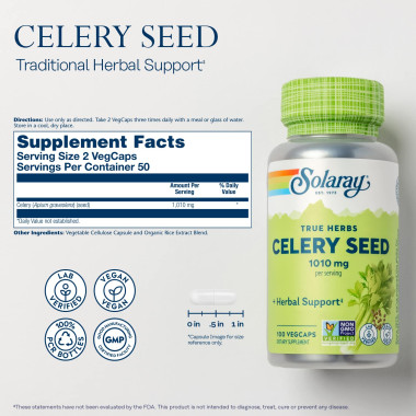 Solaray Celery Seed - B000I4AIO6