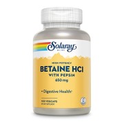 Solaray HCL with Pepsin - B003YMCALI