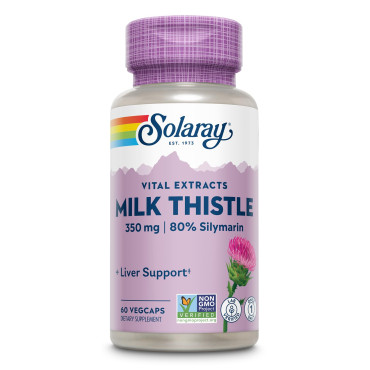 Solaray Milk Thistle Seed Extract One Daily - B000NIAVT4