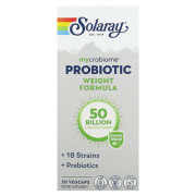 Solaray Mycrobiome Probiotic Weight Formula - B078FTLS63