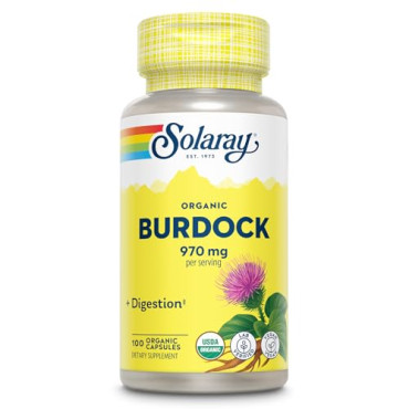 Solaray Organically Grown Burdock - B0001VVDAO