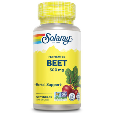 Solaray Organically Grown Fermented Beet - B075MSWWK9