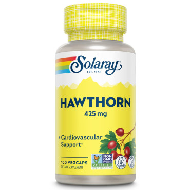 Solaray Organically Grown Hawthorn - B078FR1X8G