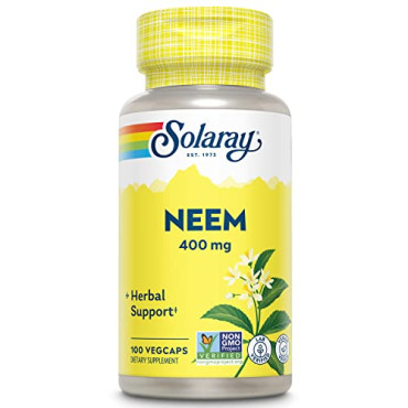 Solaray Organically Grown Neem - B073C5DV45