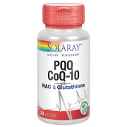 Solaray PQQ CoQ-10 with NAC & Glutathione - B071Z4RPM7