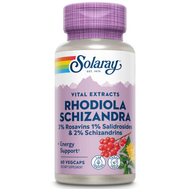 Solaray Rhodiola & Schizandra Extracts - B009OKR262