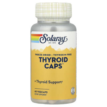 Solaray Freeze Dried Thyroid Caps - 