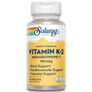 Solaray Triple Strength Vitamin K-2 Menaquinone-7 - B00THAQI0A