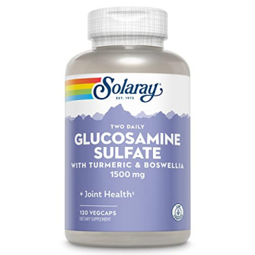 Solaray Two Daily Glucosamine Sulfate - B000I4AG4S