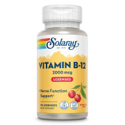 Solaray Vitamin B-12 Natural Cherry Flavor - B005CG0QFQ