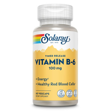 Solaray Vitamin B-6 Time Release - B000OQ7P4O