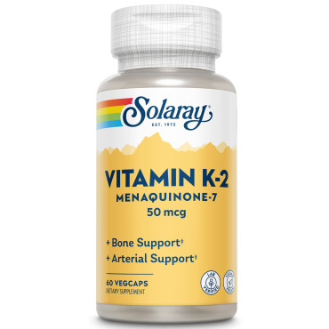 Solaray Vitamin K-2 Menaquinone-7 - B01BOWOEBI