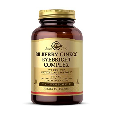 Solgar Bilberry Ginkgo Eyebright Complex - B001BAFBSO