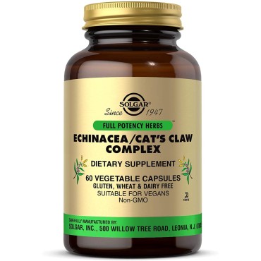 Solgar Echinacea/Cat's Claw Complex - B000Z92QSU