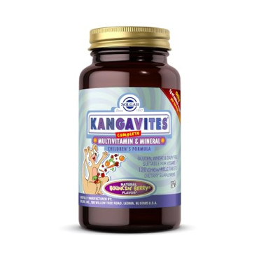Solgar Kangavites Complete Multivitamin & Mineral Children's Formula - B0001TN4EO
