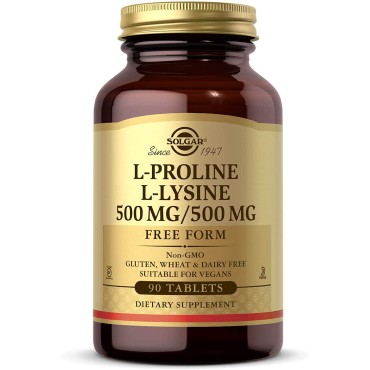 Solgar L-Proline/L-Lysine Free Form - B00020IA5A