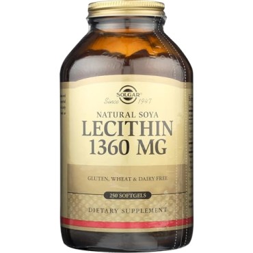 Solgar Natural Soya Lecithin - B0011G0BR4