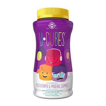 Solgar U-Cubes Children's Multi-Vitamin & Mineral Gummies - B00IWAMWFG