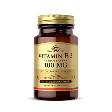 Solgar Vitamin B2 (Riboflavin) - B00020IAJG
