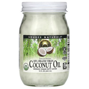 Source Naturals 100% Organic Virgin Coconut Oil - 