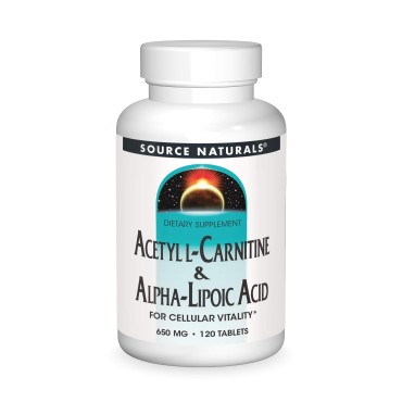 Source Naturals Acetyl L-Carnitine & Alpha Lipoic Acid - B000GFSVSC