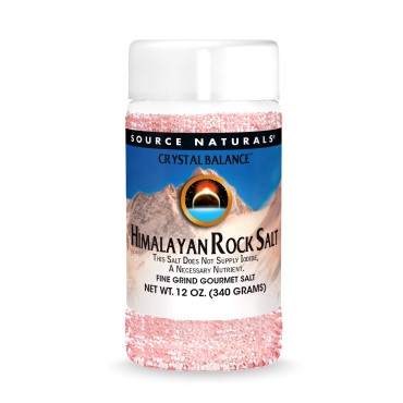 Source Naturals Crystal Balance Himalayan Rock Salt Fine Grind - B002IEGUZA