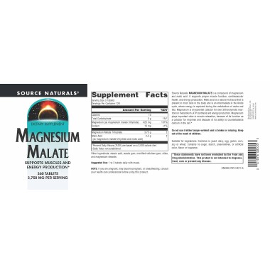 Source Naturals Magnesium Malate - B000GFJJKQ