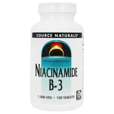 Source Naturals Niacinamide B-3 Timed Release - B004FO6ATC