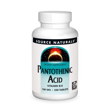 Source Naturals Pantothenic Acid - B0001VVYOO
