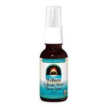 Source Naturals Wellness Colloidal Silver Throat Spray - B000Q69D4C