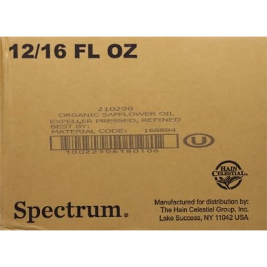 Spectrum Culinary Safflower Oil Expeller Pressed - B000QV6TEY