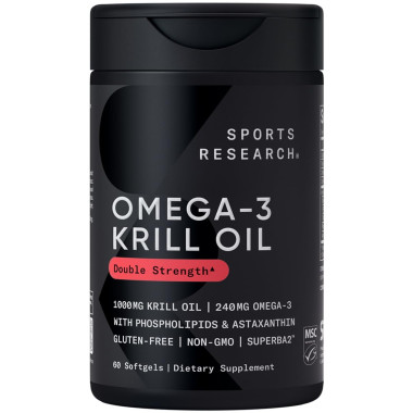 Sports Research Antarctic Krill Oil with Astaxanthin - B00IP1E3O0