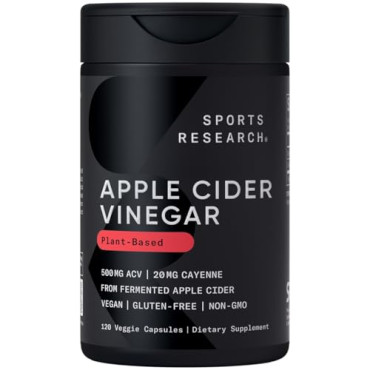 Sports Research Apple Cider Vinegar - B07MZFHKDC